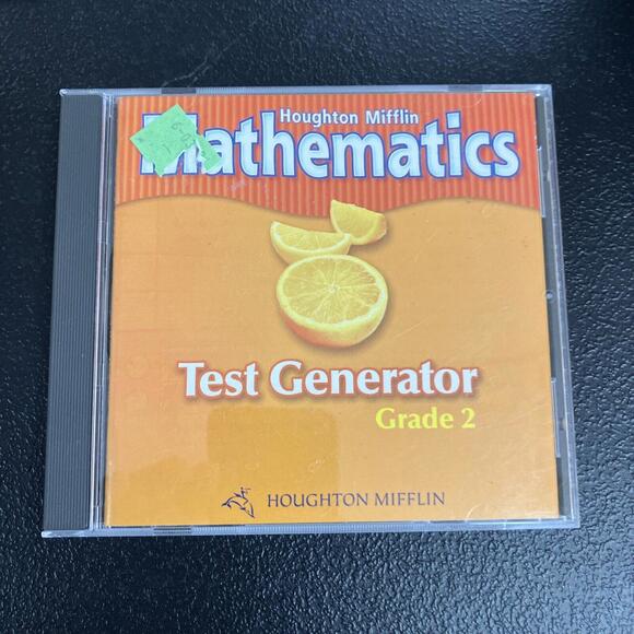 Other | Houston Mifflin Mathematics Grade 2 Test Generator Cdrom | Poshmark